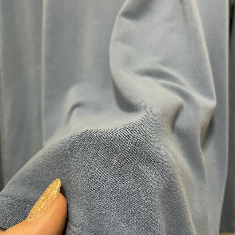 Eileen Fisher Blue Long Sleeve Shirt - Picture 9 of 9